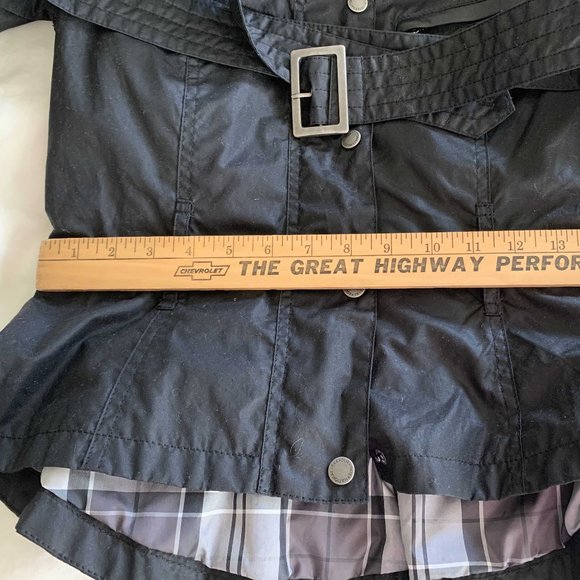 NWT $450 BARBOUR jacket size 0-2 - Picture 15 of 15